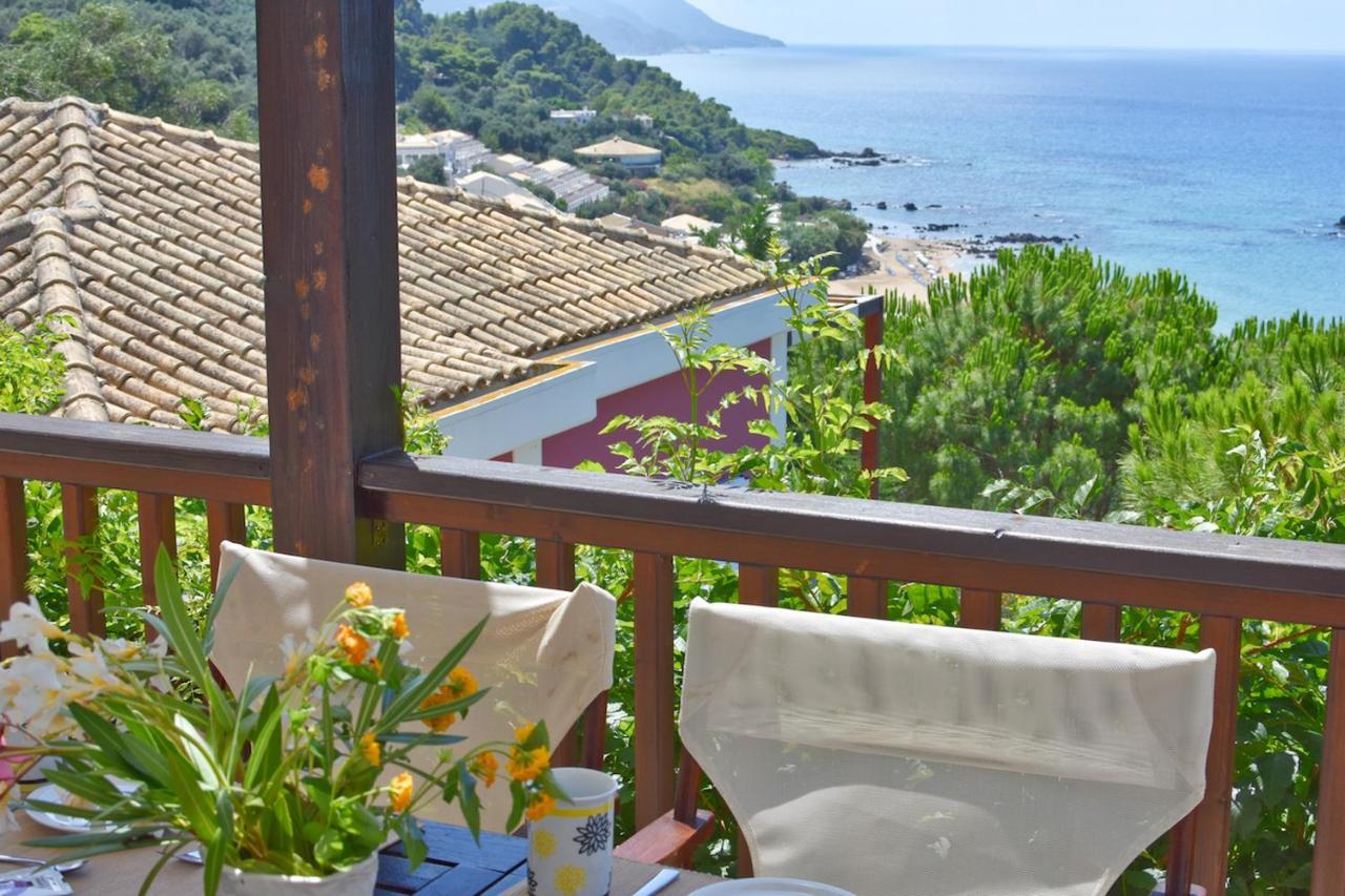 Corfu Resorts Apartments Pelekas Buitenkant foto